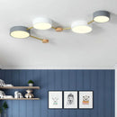 Axyaa Nordic Wood Ceiling Chandelier Light for Living Room Bedroom Decor