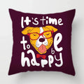 Axyaa Dog Print Cushion Cover 45X45CM Home Sofa Decor Pillow Case