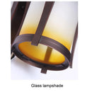 Axyaa Glass Outdoor Wall Light for Garden, Yard, Balcony & Corridor