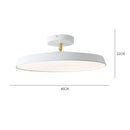 Axyaa Nordic LED Ceiling Light | Modern Round Aluminum Designer Lamp