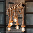 Bamboo Pendant Lights by Axyaa - Unique Loft Lighting for Kitchen and Bar Decor