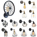 Axyaa Industrial Wall Sconce Light Retro E27 Lamp for Indoor Lighting