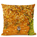 Van Gogh Self Portrait Cushion Cover by Axyaa - Home Decor