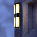 Axyaa Outdoor Wall Mount LED Sconce Light - Waterproof IP65 Garden Porch Lamp