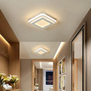 Axyaa White LED Ceiling Light for Modern Living Room and Hallway Lighting
