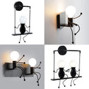 Axyaa Creative LED Indoor Wall Sconce Light for Modern Home Decor.