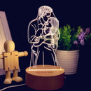 Axyaa Personalized 3D Night Light Lamp for Girlfriend, Mother's Day Birthday Gift