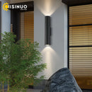 Axyaa Outdoor LED Wall Lamp Modern IP67 Aluminum Black White Sconce Light