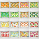 Axyaa Daisy Flower Rectangular Lumbar Cushion Cover for Bedside, Living Room, and Car