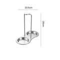 Axyaa Stainless Steel Kitchen Colander Ladle Skimmer Strainer Utensils