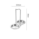 Axyaa Stainless Steel Kitchen Colander Ladle Skimmer Strainer Utensils