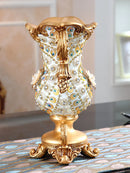 Axyaa Resin Vase Dried Flower Arrangement Plate Home Decor