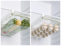 Axyaa Fruit Egg Refrigerator Organizer Shelf Drawer Box Storage Rack