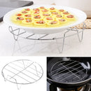 Axyaa Stainless Steel Steamer Rack for Kitchen Cooking and Baking