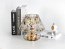 Nordic Glass Desk Lamp by Axyaa: Colorful LED Table Light for Bedroom