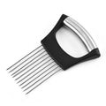 Axyaa Stainless Steel Onion Slicer Tomato Shredder Fruit Cutter Kitchen Gadget