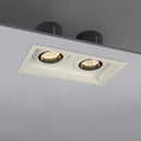 Axyaa Square LED Narrow Border Ceiling Downlight for Home Villas recessed Light