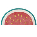Axyaa Nordic Cartoon Rainbow Semicircular Rug: Thick, Non-slip, Modern Home Decor for Children