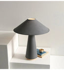 Axyaa Nordic Fabric Table Lamp with LED Bulb, Modern Design