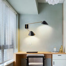 Axyaa Duckbill Wall Sconce: Nordic Design Rotatable Arm Indoor Wall Lamp for Modern G9 Living Room