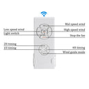 Axyaa Crystal Luxury Ceiling Fan Light with Remote Control