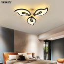 Axya LED Chandelier Lights, Remote Control, Modern Design for Bedroom, Dining, Living Room