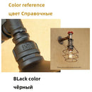 Axyaa Iron Cage Wall Lamp Vintage Loft Style for Home and Commercial Spaces