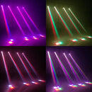 Axyaa Mini 10W RGBW LED Moving Head Light for Stage and DJ Events