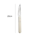 Axyaa Stainless Steel Ivory White Handle Cutlery Set for Home Dining