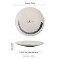 Axyaa Ceramic Dinner Plate Set - Home Tableware Breakfast Sushi Western Dinner Steak