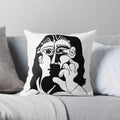 Picasso Abstract Art Decorative Cushion Cover by Axyaa