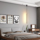 Axyaa Nordic LED Hanging Chandelier for Living Room Bedroom Floor Lamp