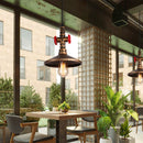 Axya Industrial Pendant Light: Retro Loft Water Pipe Ceiling Hanging Lamp, Home Lighting Fixture