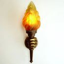 Axyaa Outdoor Flame Sconce Wall Decor Lamp - Retro Style for Home, Bar & Restaurant
