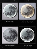 Axya Moon Wall Lamp: Modern Minimalist Art Bedside Light for Living Room
