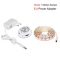 Axyaa Motion Sensor LED Strip Lights IP65 Waterproof 12V Auto On/Off Kitchen Wardrobe