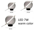 Axyaa Minimalist LED Ball Table Lamp for Desk and Living Room