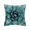 Axyaa Cactus Plant Pattern Pillow Cover Abstract Art Sofa Throw Decor Case