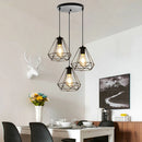 Axyaa 3-Light Iron Chandelier Pendant for Living Room Kitchen Restaurant