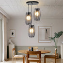 Axyaa 3-Light Iron Chandelier Pendant for Living Room Kitchen Restaurant
