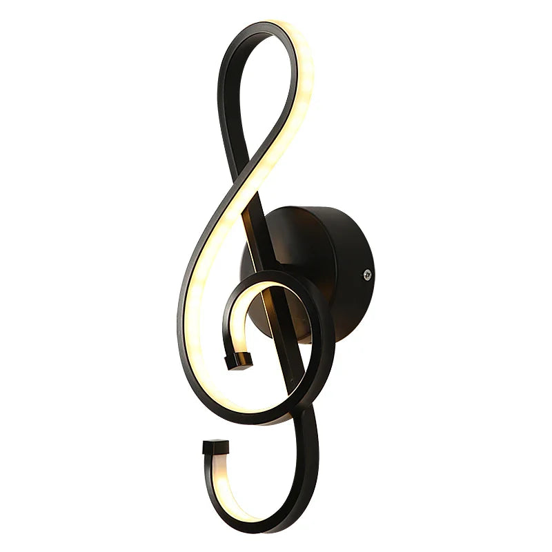 Axyaa Nordic Black & White Wall Lamp for Modern Indoor Decor