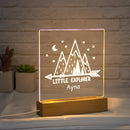 Axyaa Personalized 3D Name Nightlight USB Lamp - Kids' Bedroom Christmas Gift
