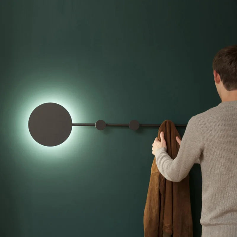 Axyaa Nordic Minimalist Wall Lamp for Modern Indoor Lighting