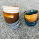 Axya Japanese Chinese Style Ceramic Sake Wine Teacup Spirit Liquor Retro White Wine Cup