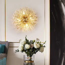 Luxury Teardrop Crystal Wall Lamp for Bedroom Living Room Stairs - Axyaa Brand
