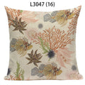 Axyaa Ocean Life Pillow Covers for Home Decor