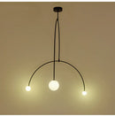 Axyaa Iron Balance Chandelier, Scandinavian Design for Living Room and Bedroom