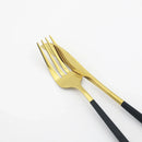 Axyaa Mint Green Stainless Steel Cutlery Set | 5pcs Knife Fork Spoon Flatware Tableware