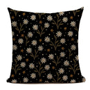 Nordic Cushion Cover Black 18x18 Double Side Printed for Living Room Sofa