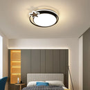 Axyaa Modern Black LED Ceiling Lights Chandelier for Living Room Bedroom Home Décor